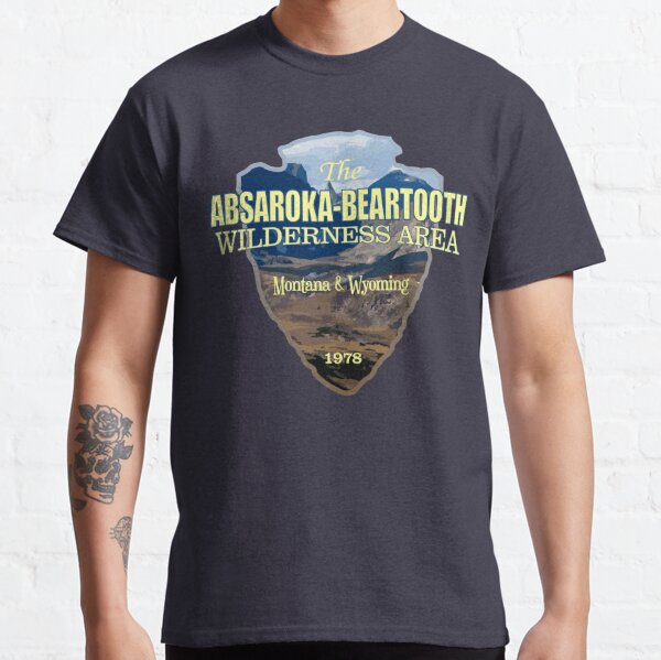 Absaroka-Beartooth Wilderness (arrowhead) Classic T-Shirt RB0211 product Offical beartooth Merch